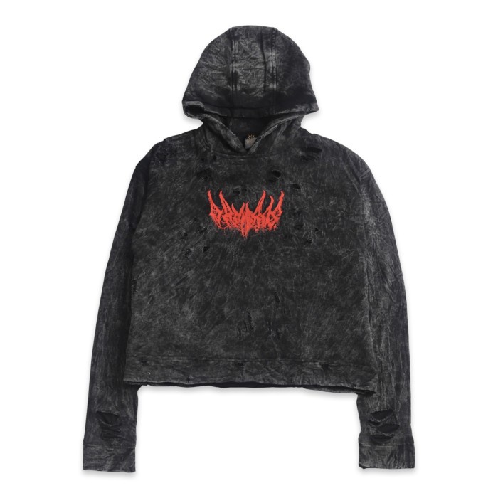 DREAMBIRDS "MEHANNA II" DESTROYED OVERSIZED HOODIE LIMITED EDITION