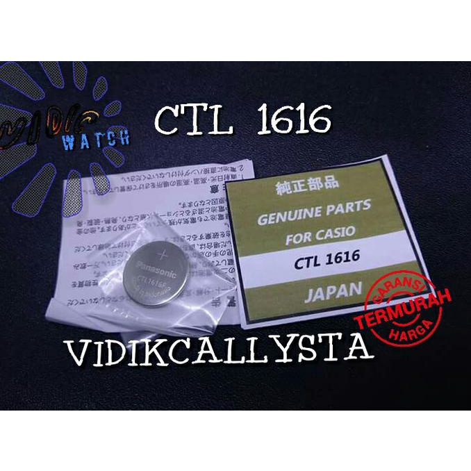 CTL1616 BATREI BATRE BATERAI PANASOIC CTL-1616 CTL1616 ORIGINAL