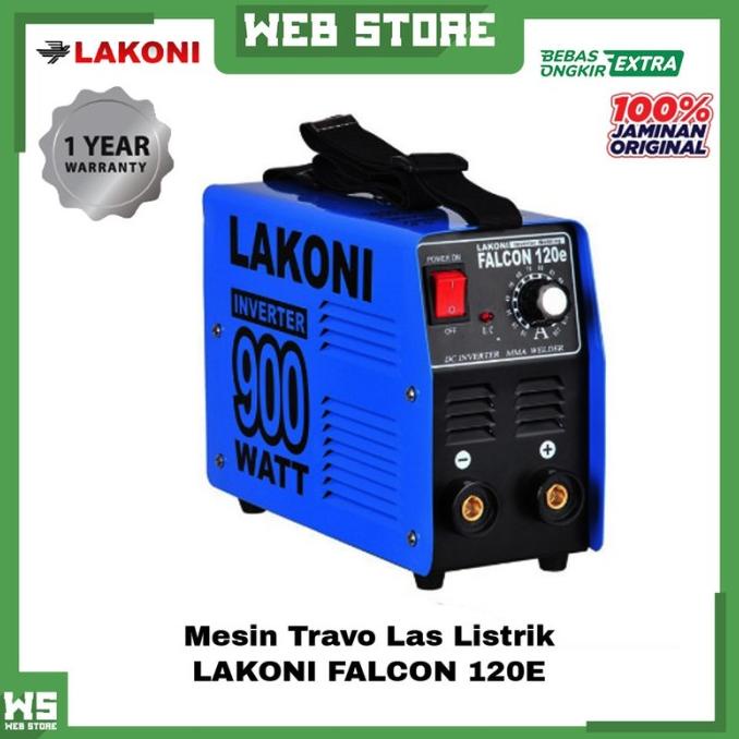 Mesin Las Listrik Travo Welding Inverter 900 Watt Lakoni Falcon 120E Original