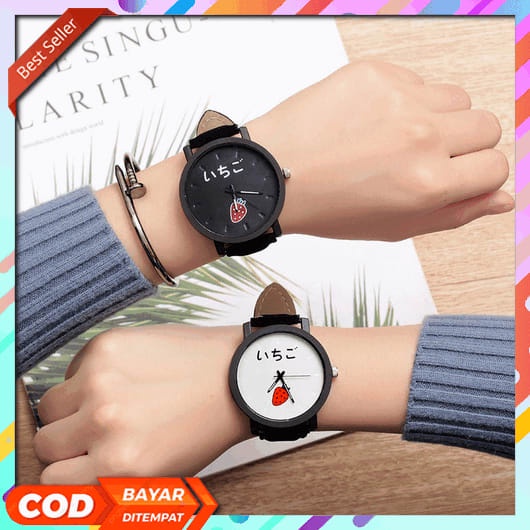 Jam Tangan Wanita Cewek Anti Air Dewasa Casual Wnita Murah Kecil Jam Tanggan Kekinian Kotak Digital 