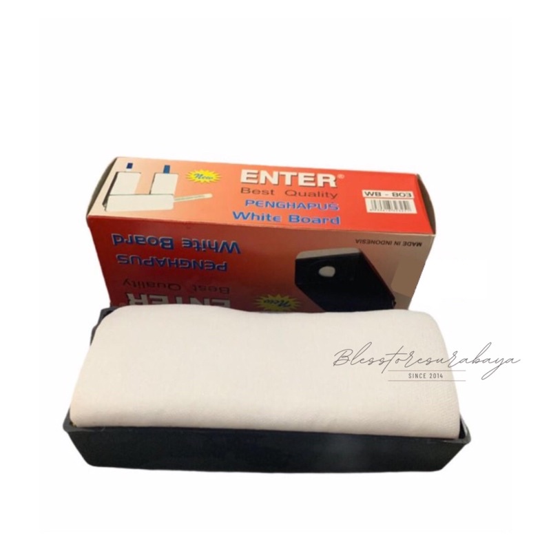 

Penghapus Papan Tulis Besar Enter 803 / Whiteboard Putih