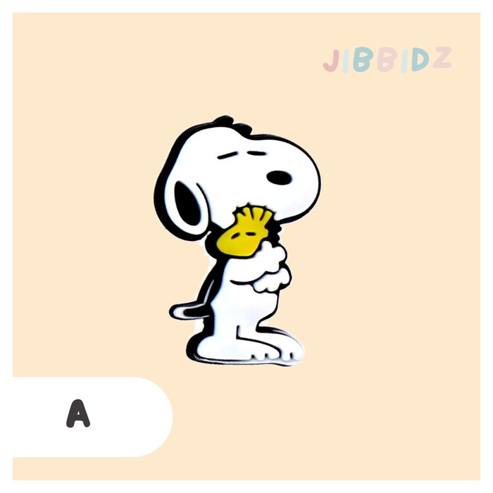Murah JIBBITZ CROCS - SNOOPY / Pin Hiasan Sandal Crocs / Aksesoris Crocs NON COD