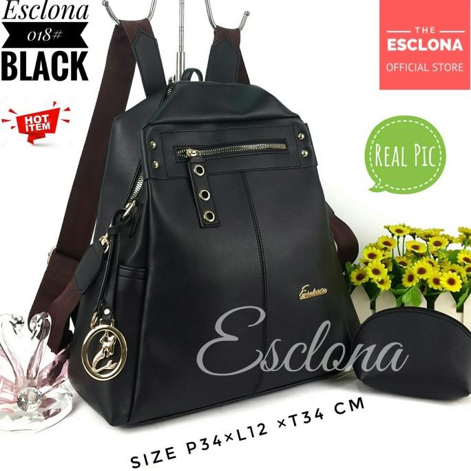TAS RANSEL WANITA BACKPACK TAS GENDONG ESCLONA 18 TAS WANITA TAS BATAM
