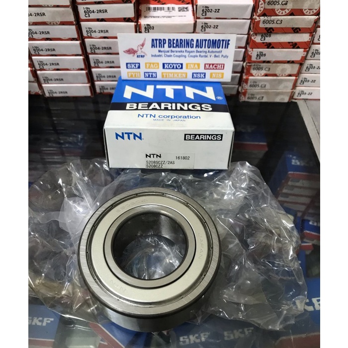 BALL BEARING 5208 S ZZ NTN JAPAN terpopuler