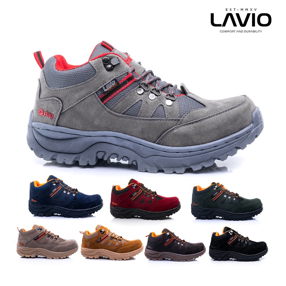 id0g0Fu Lavio Sepatu Pria Safety Boots High Premium Quality Geneva Booster Mood Hiking Proyek Outdoo