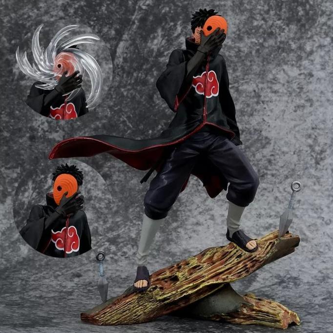 ACTION FIGURE UCHIHA OBITO TOBI AKATSUKI MADARA