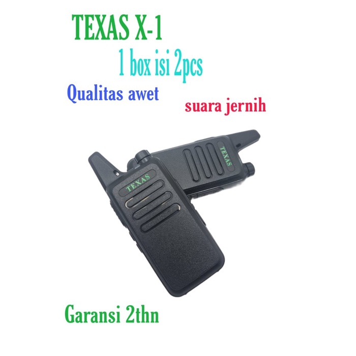 HT TEXAS X-1 WALKIE TALKIE PREMIUM MURAH