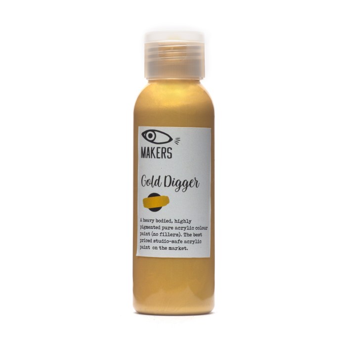 

Gold Digger Acrylic Paint 100ml