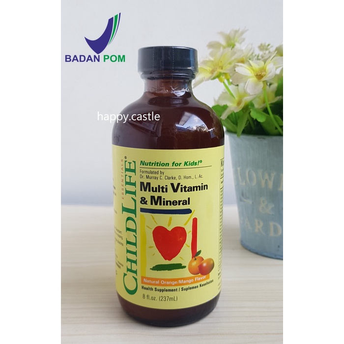 CHILDLIFE MULTI VITAMIN & MINERAL / CHILDLIFE MULTIVITAMIN CHILD LIFE