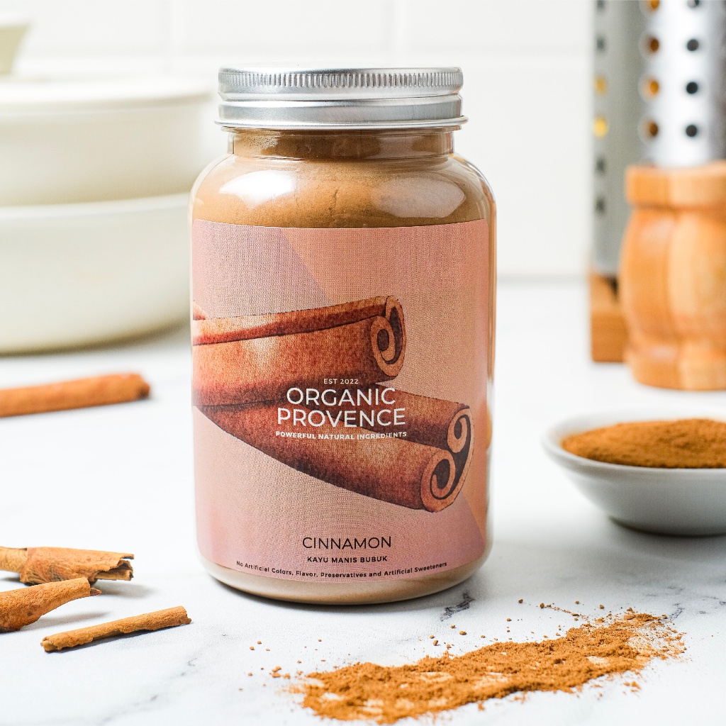 

Cinnamon Powder Organic Provence - Kayu Manis Bubuk - Big Size 150Gr