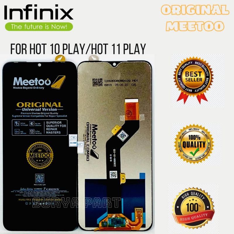 [ORIGINAL] QUALITY LCD INFINIX HOT 10 PLAY / HOT 11 PLAY FULLSET