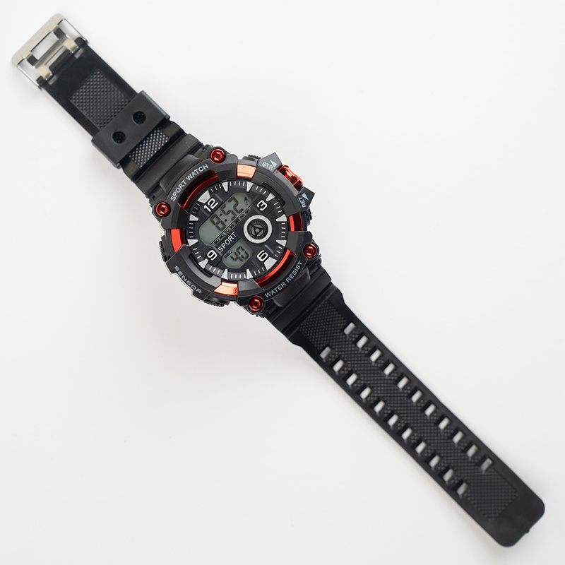 [✅COD] Jam Tangan Digital Sports Olahraga Pria Desain Stylish Modern Minimalis Berani | J-DZ16