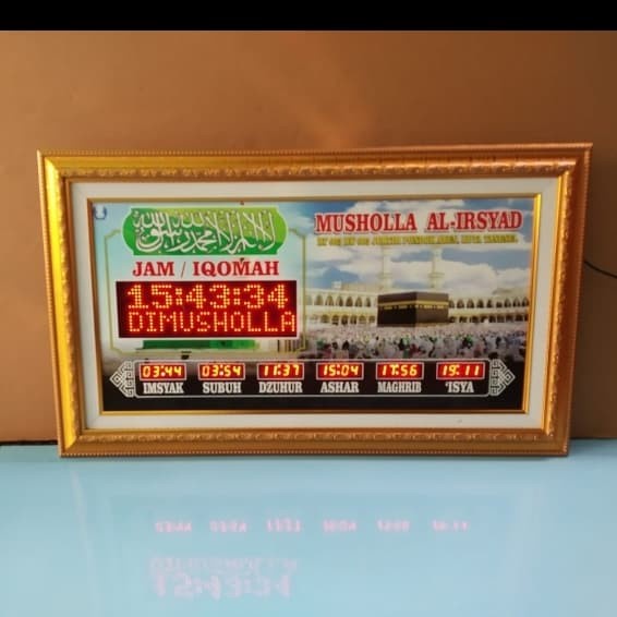 Promo Hari Ini - Jam Masjid Digital Jadwal Waktu Sholat Jakarta Bestseller Jam Dinding