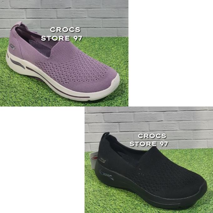 sepatu wanita / sepatu skechers go walk archfit wanita slipon