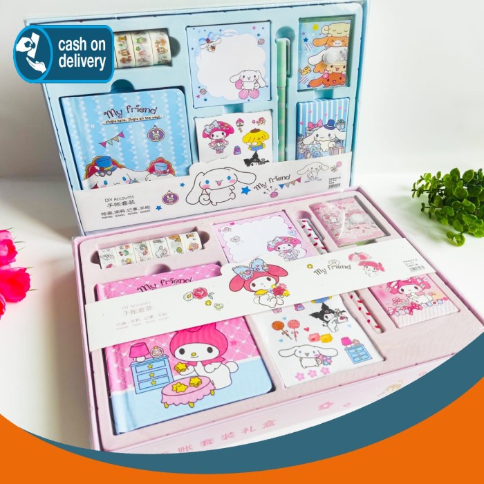 

SEPAKET JURNAL 7 IN 1 KARTUN SANRIO KELINCI PUTIH