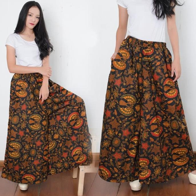 Celana Kulot Rok Erisa Jumbo Batik Wanita