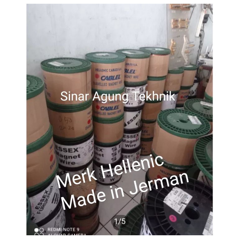 HOT SALE Kawat Tembaga Email 0,12 Mm (warna Kecoklatan)