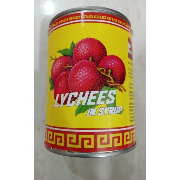 

Best Seller Buah Lychee Kaleng / Leci Kaleng / Lychee In Syrup IKPS Brand 567Gr Pasti Murah