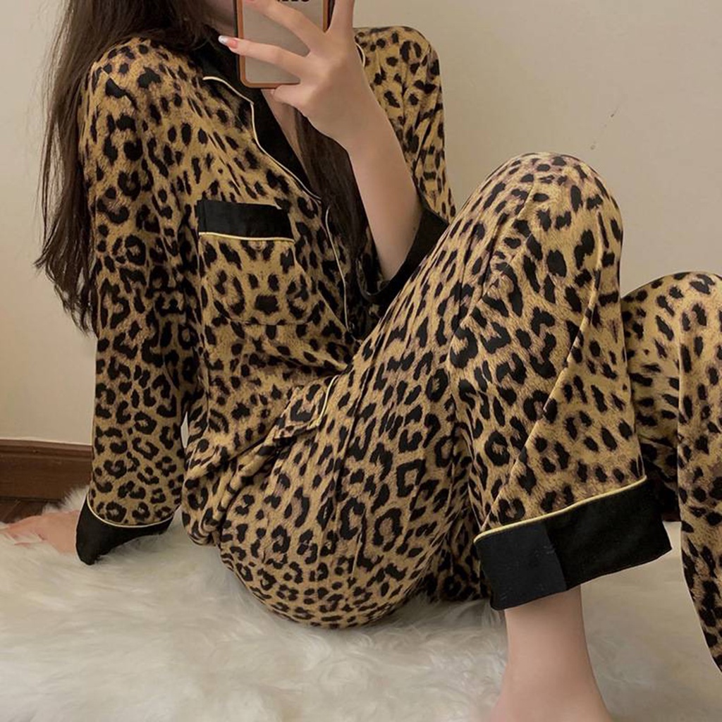 Baju Tidur Wanita Dewasa Setelan Sexy Terbaru Lengan Panjang Oneset Pyama Korean Style Import Seksi 