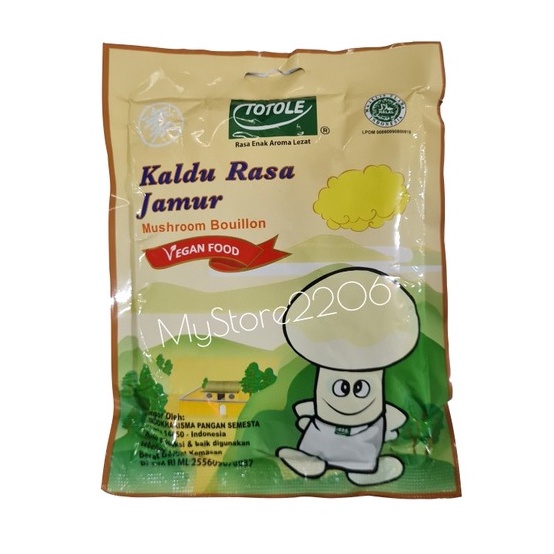 

Ready TOTOLE Kaldu Rasa Jamur HALAL 80gram / Mushroom Bouillon (80 gram) (kecil)