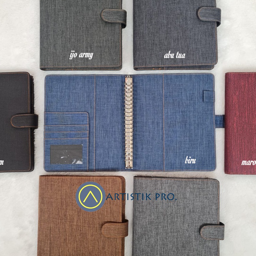 

[AO㊠.W☑) BINDER JEANS/DENIM 7 PILIHAN WARNA, A5 & B5siapp.dikirim..!