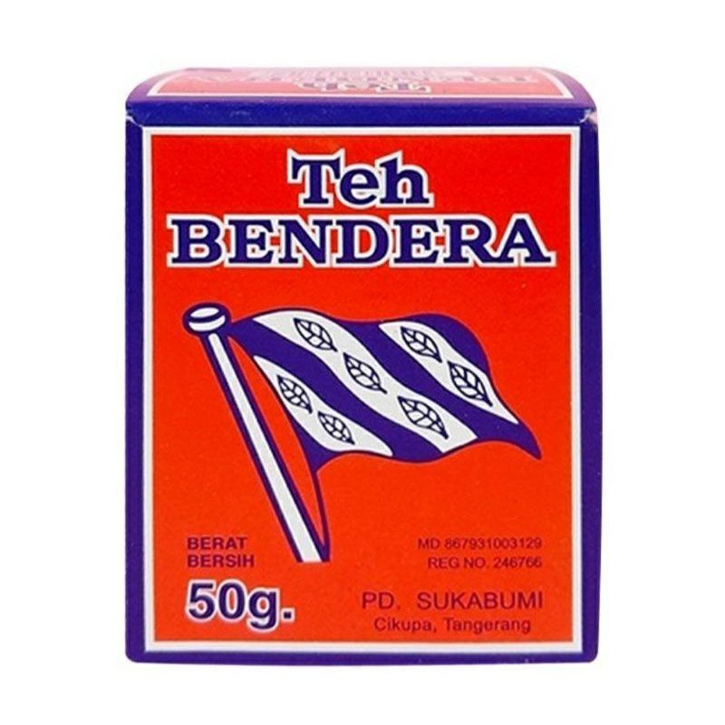 

TEH BENDERA BUBUK 50G