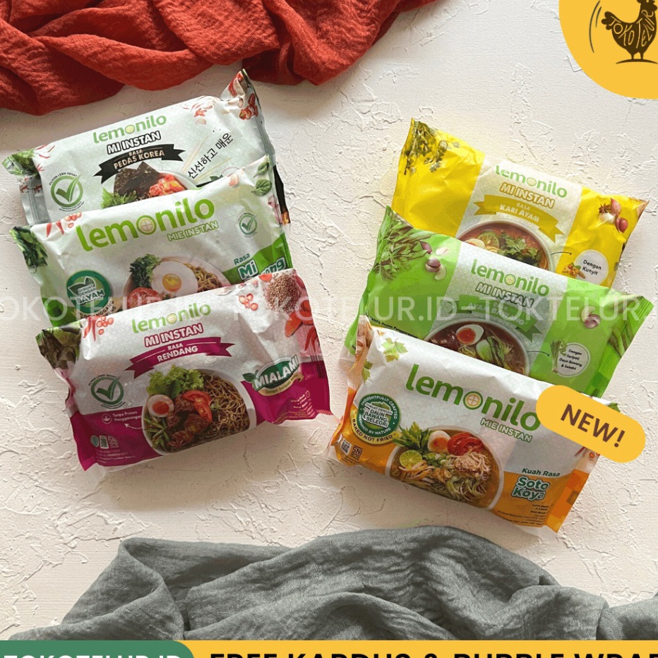 

Ready Lemonilo - Mie Instant Sehat Alami | Mie Sehat Cocok untuk Diet