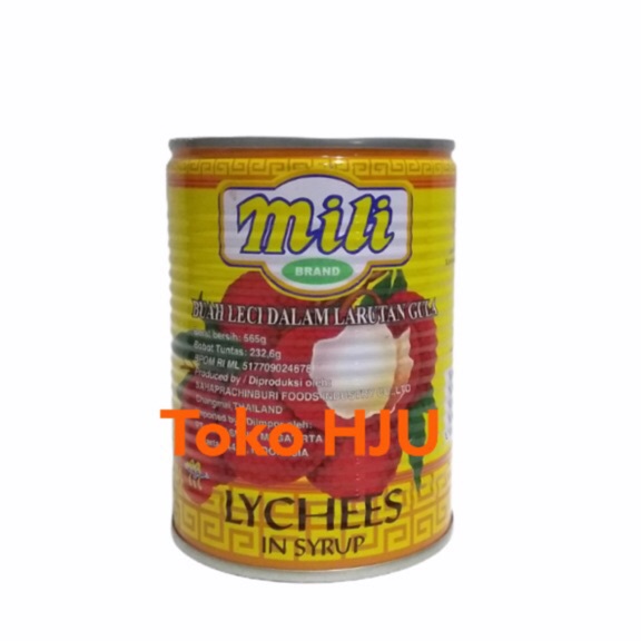 

Best Seller Mili buah Lychee dalam kaleng - 565gr leci kaleng