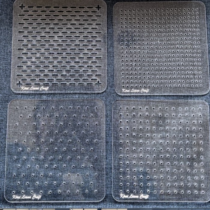 

4PCS SASHIKO TEMPLATE BASIC