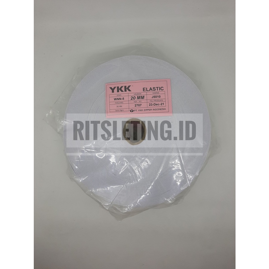 Karet Elastis Elastic YKK / WNN