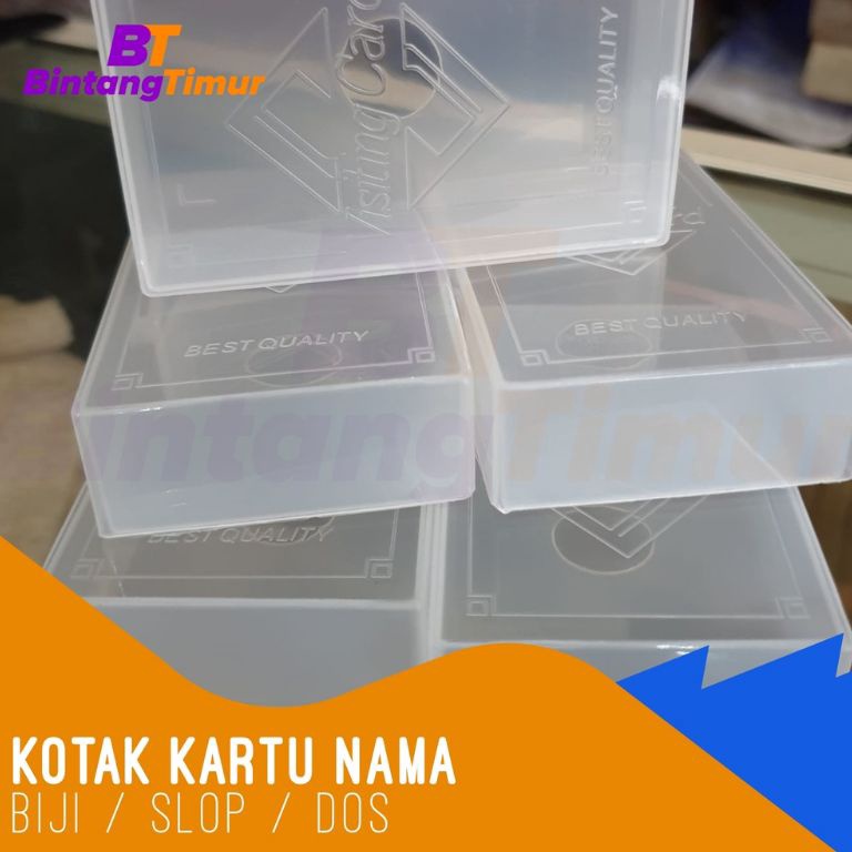 

[XTV ♪✯> Kotak Kartu Nama | per slop isi 100 pcs / trendiing..!