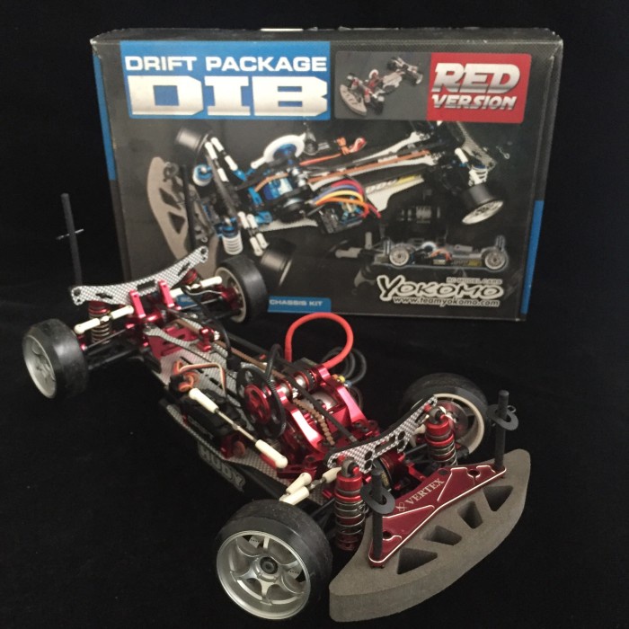 Yokomo Rc drift DIB red ver full hop up