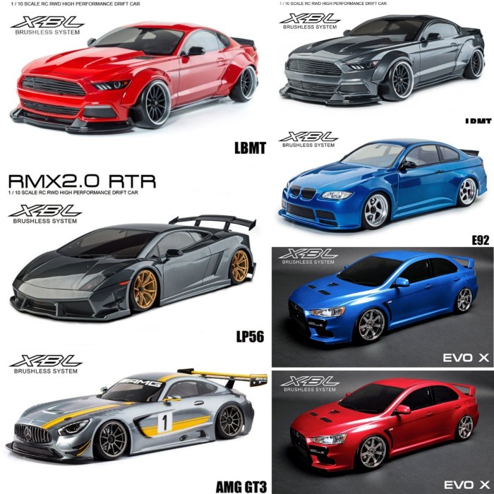 MST RMX 2.0 1/10 Rc Drift RWD RTR Brushless