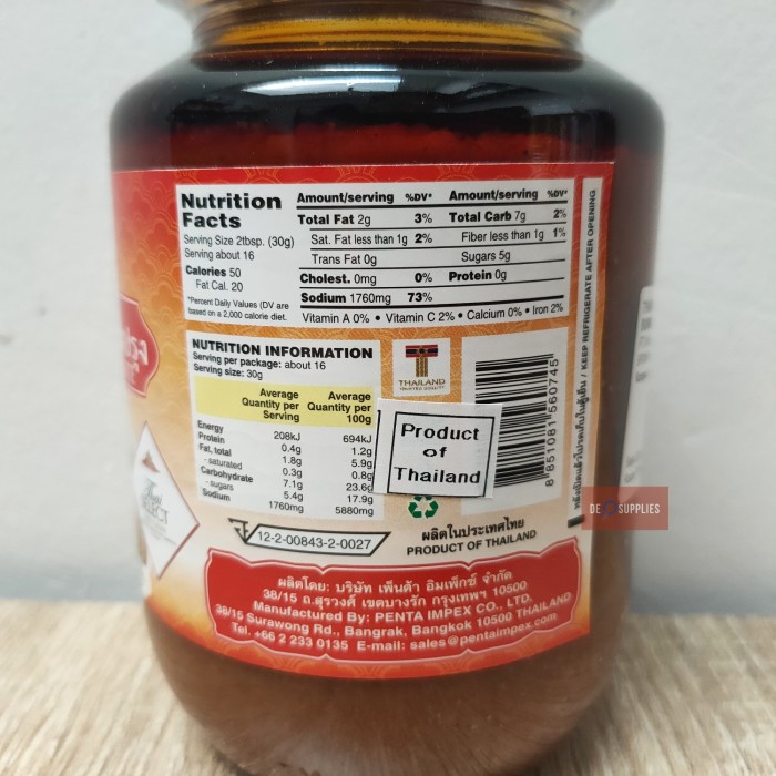

Thai Boy Tom Yum Soup Paste 500Gr - Bumbu Tom Yam Tomyum Enak Thailand