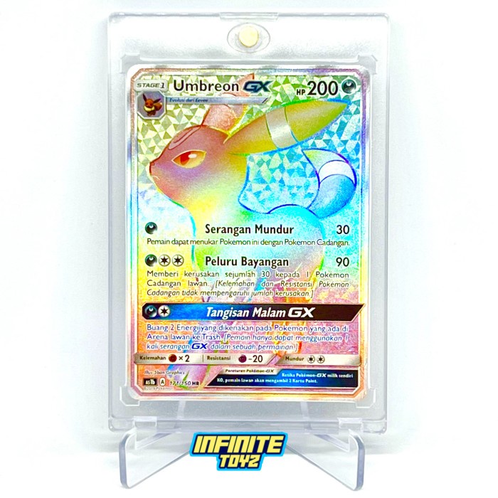 Umbreon Gx Hr Pokemon Tcg Indonesia