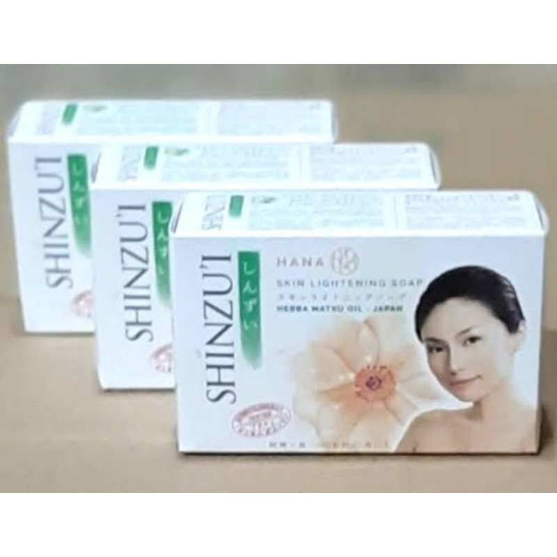 Paket Hemat Sabun Batang Shinzui Isi 3 Sabun Barsoap Kirei Shinzui