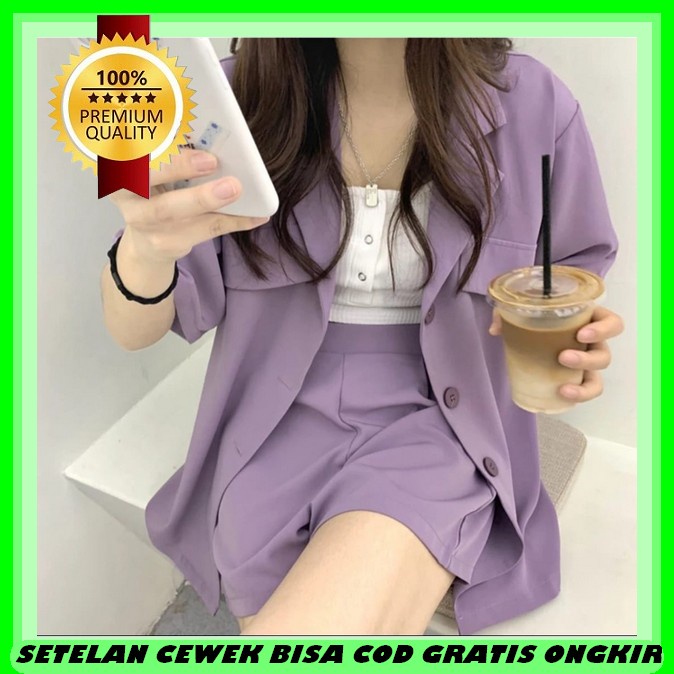 Wansit Woneset Wanitaa Setelan Wanita Kekinian Import Korean Style Stelan Anak Perempuan Import Kore