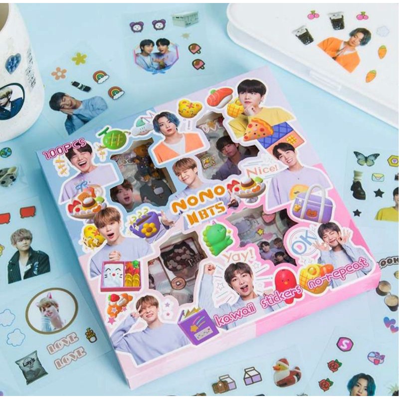 

[PIKA] STIKER NONO KPOP ISI 100 LEMBAR | STIKER VIRAL | STIKER NONO | STIKER MOMO | STIKER ANAK