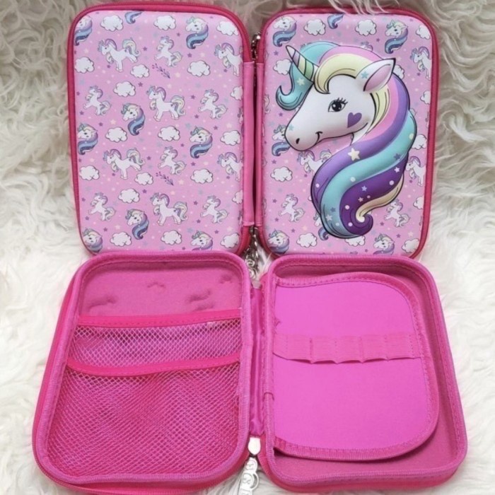 

KOTAK PENSIL MODEL SMIGGLE DOFF HARDCASE TIMBUL / 3D PENCIL CASE