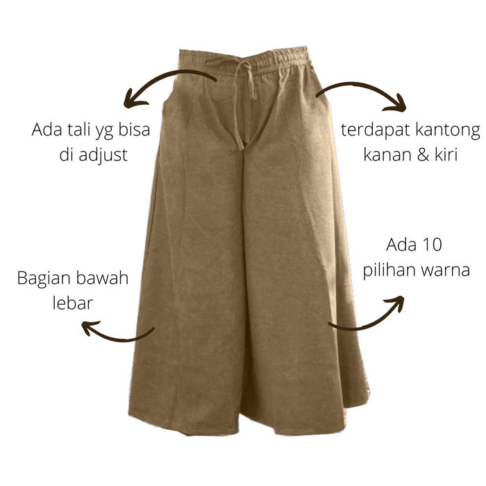 kulot corduroy bigsize/ corduroy pants / kulot corduroy premium