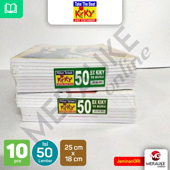 

BUKU TULIS BOXY KIKY 50 LEMBAR