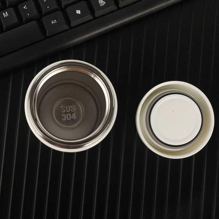 Gelas Kopi Travel Tumbler Stainless Stel 200Ml Desain Termos Air Panas