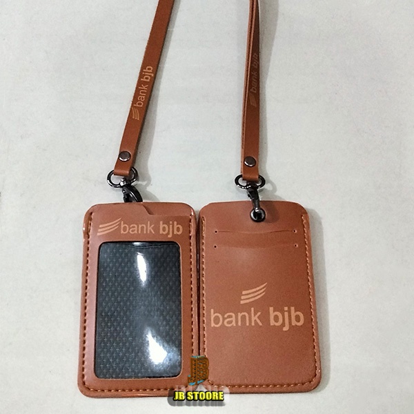 

Tempat Id Card Bank BJB Gantung Kalung Kulit / Id Card Holder Bjb Kalung Kulit / Name Tag Holder bjb