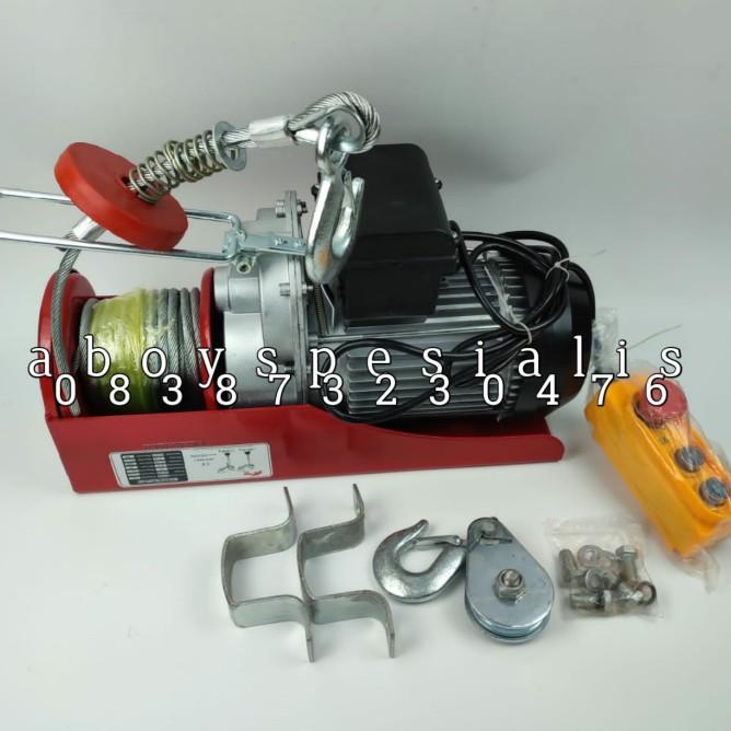 Nagasaki Mini Electric Hoist Pa 1200 X 12 Meter Elektrik Hoist