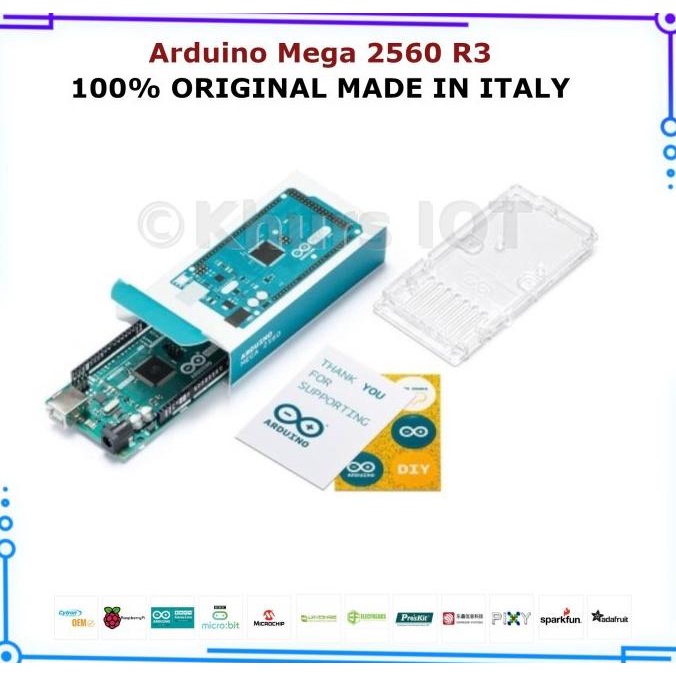 Arduino Mega 2560 Rev3 / Mega2560 R3 A000067 - Original Made In Italy