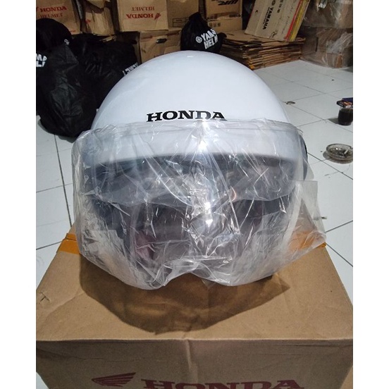 ii helm scoopy warna putih original AHM ✭ Baru