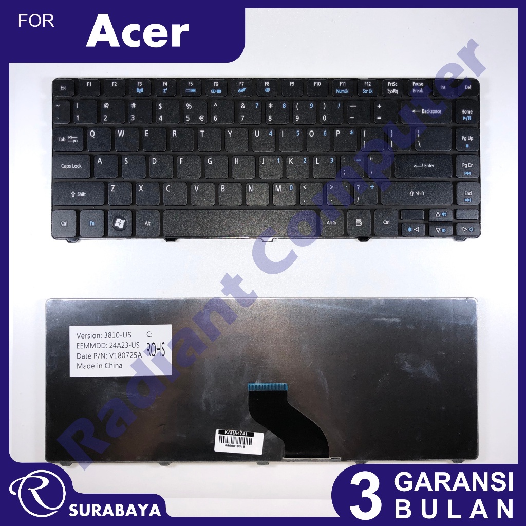 Keyboard Acer Aspire 4352 4739 4743 4743G 4743Z 4743ZG 4749