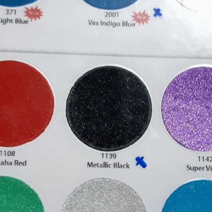 Cat Semprot / Pylox Samurai Metallic Black / Hitam Metalik Metallic terlaris