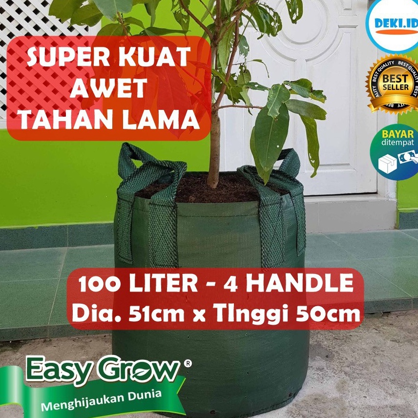 ➞ Pot Tanaman 100 Liter Planter bag Easy Grow PlanterBag Easygrow p Kualitas Premium 유.