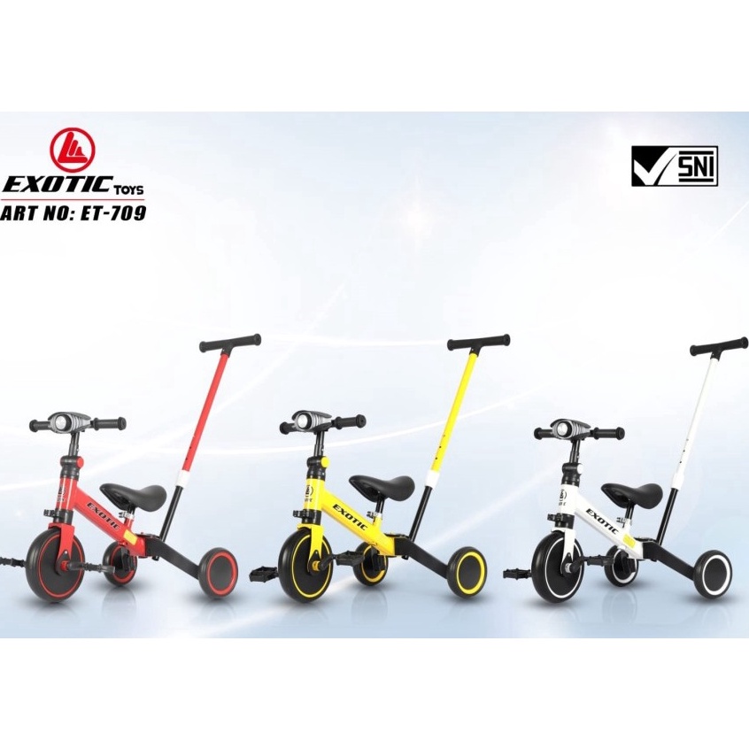 Terlaku. Mcu Sepeda Roda Tiga Pasific Balance Bike Exotic ET-709 ET 709 / Aviator AT7905 AT 7905  / 
